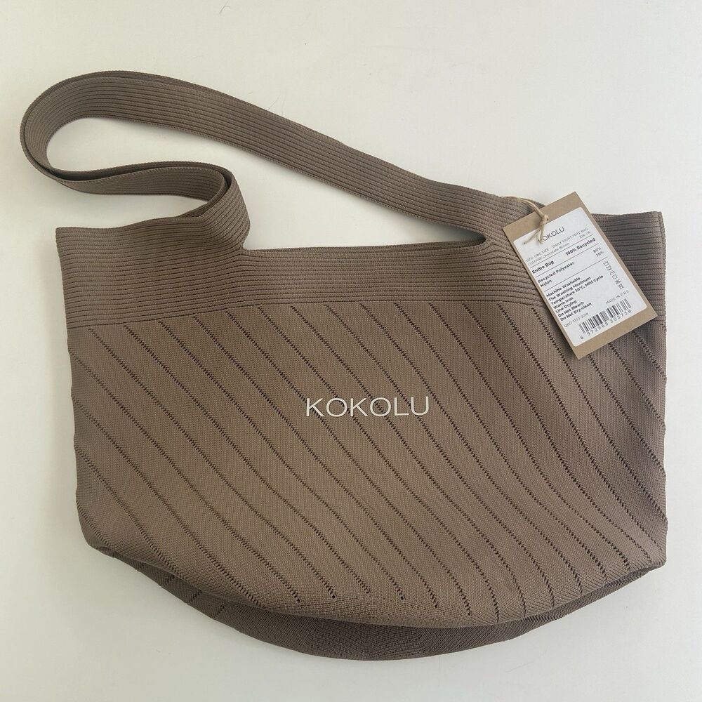 Elegant Brown Tote Bag